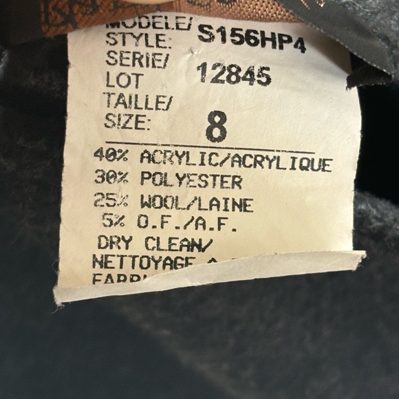 VINTAGE Pariscope Grey Maxi Tassel bottom Skirt - 8 - Picture 9 of 11